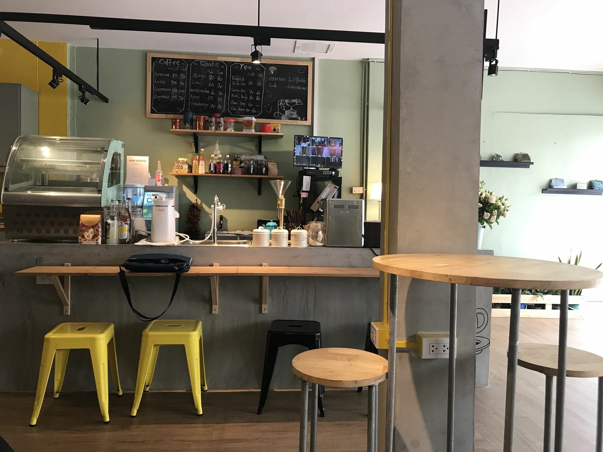 방콕 Folk Poshtel Silom B&B 외부 사진